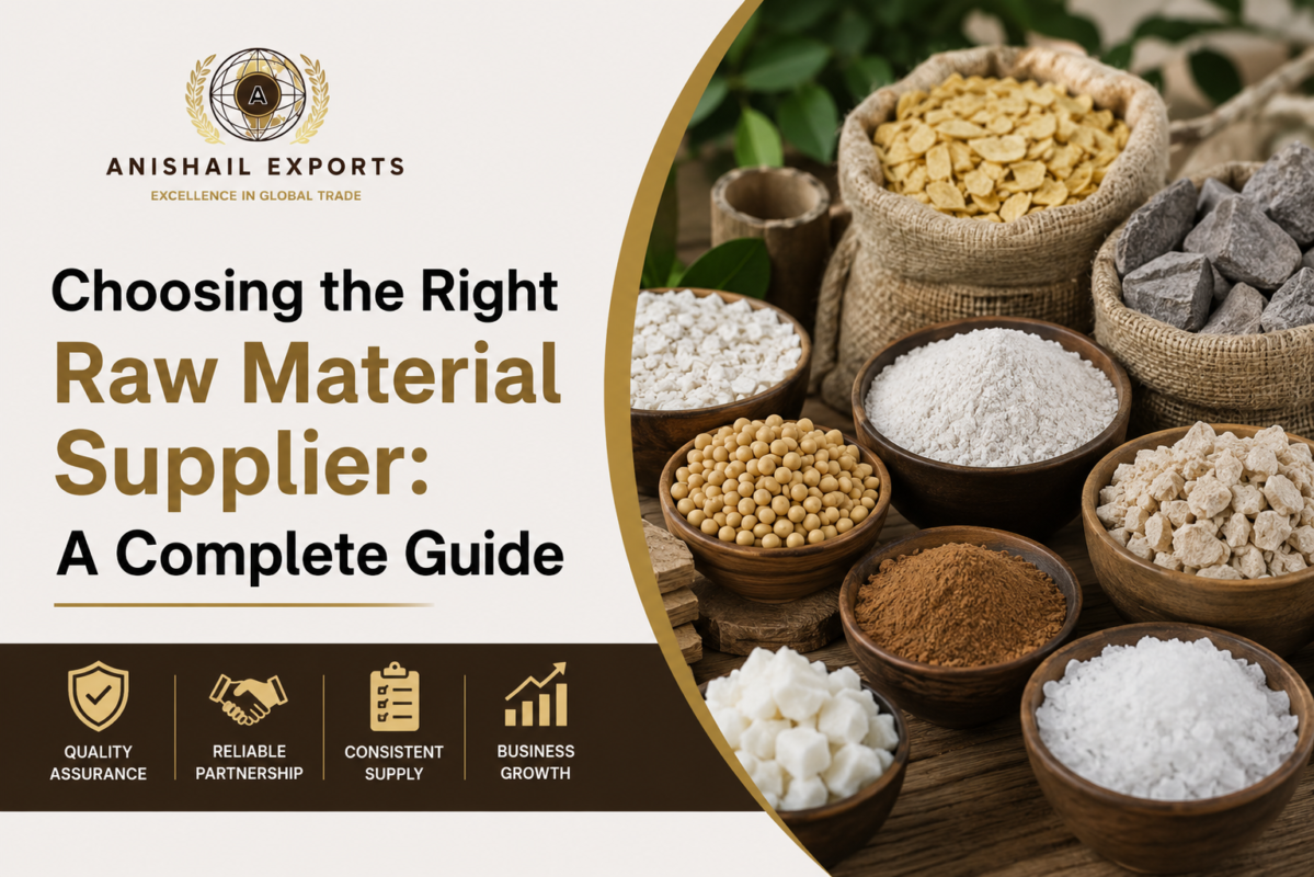 right raw material supplier in india