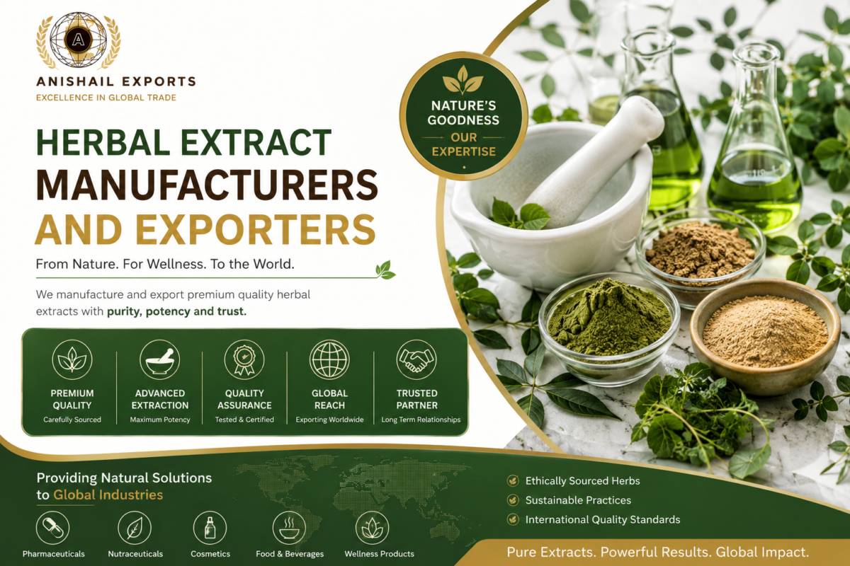 herbal extract manufacturers and exporters